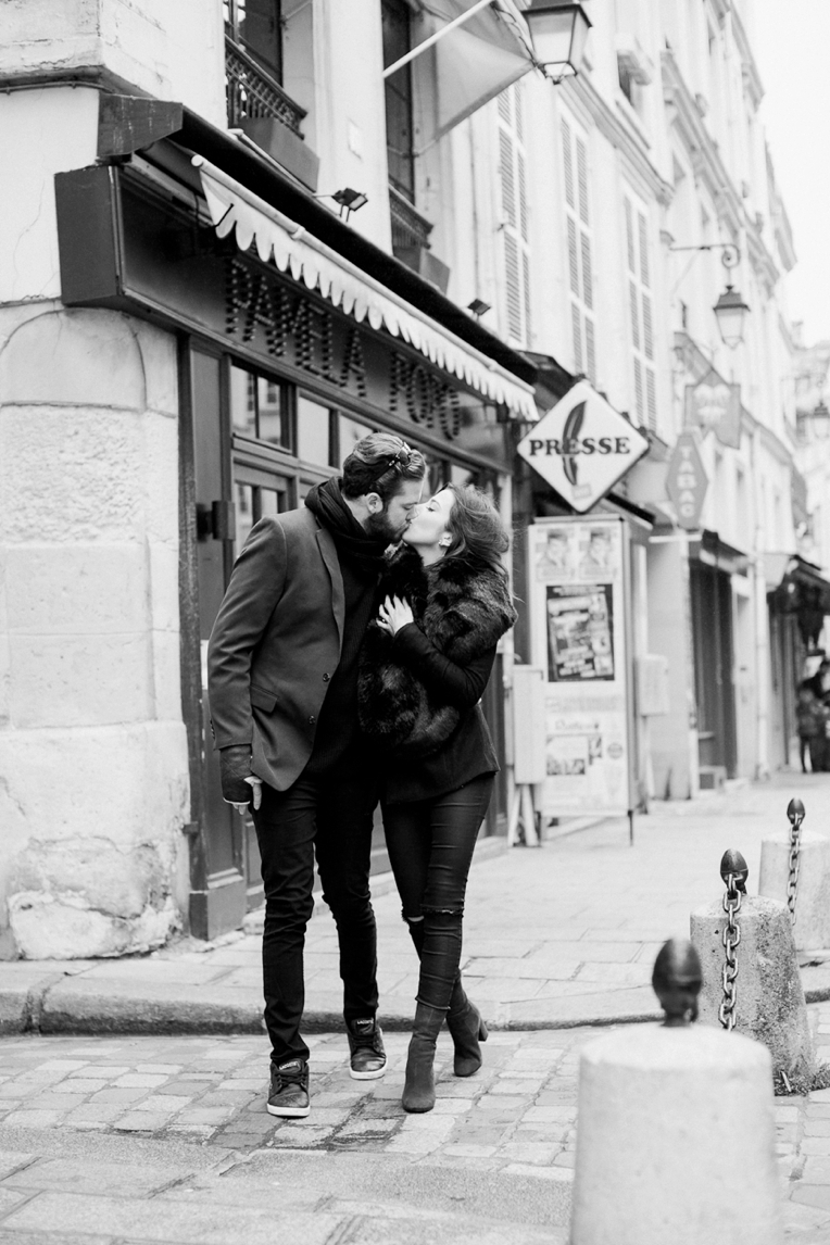 Paris Engagement French Grey Photography 058