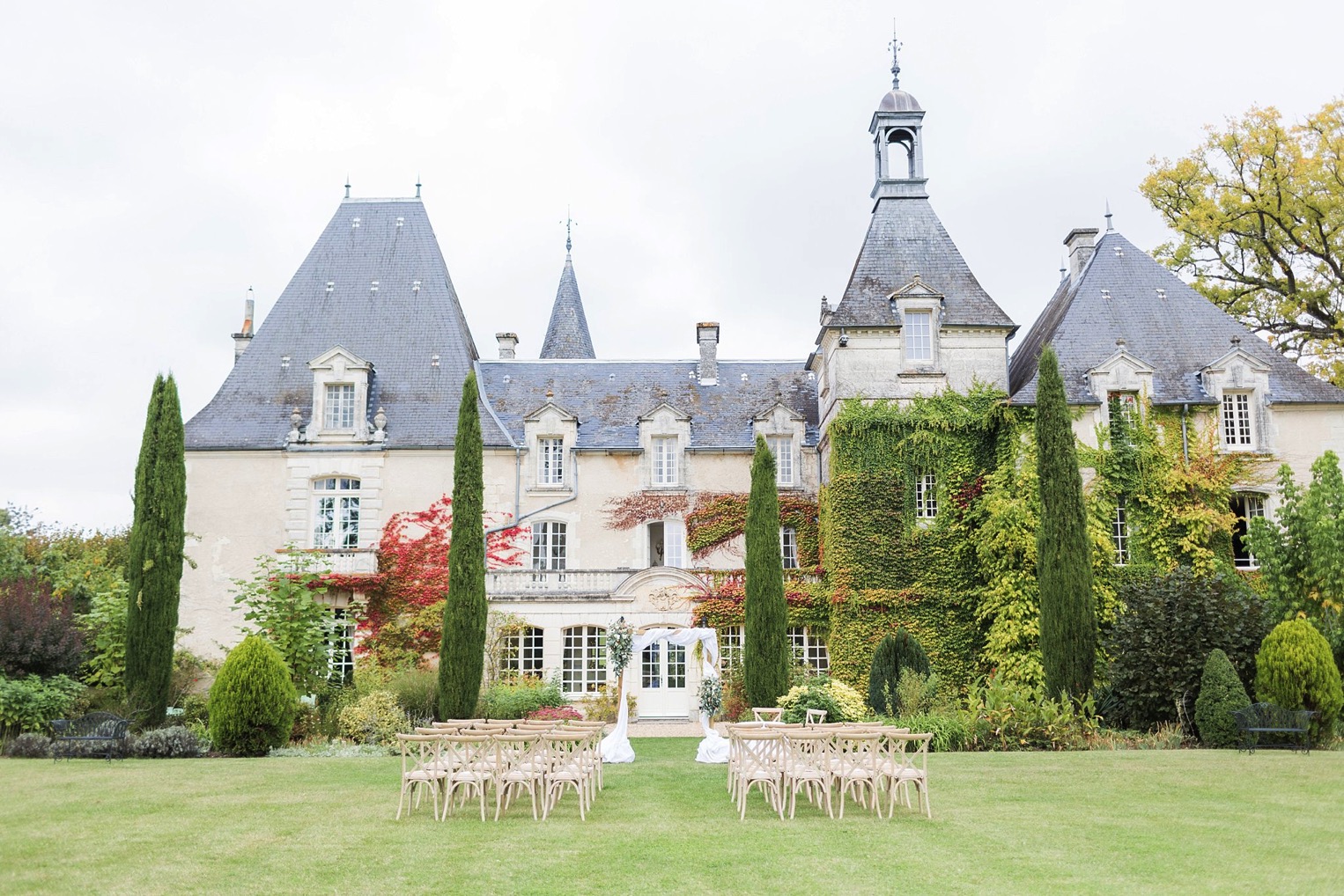 Chateau Charmant Wedding French Grey Photography14