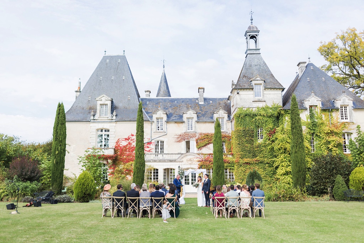 Chateau Charmant Wedding French Grey Photography25