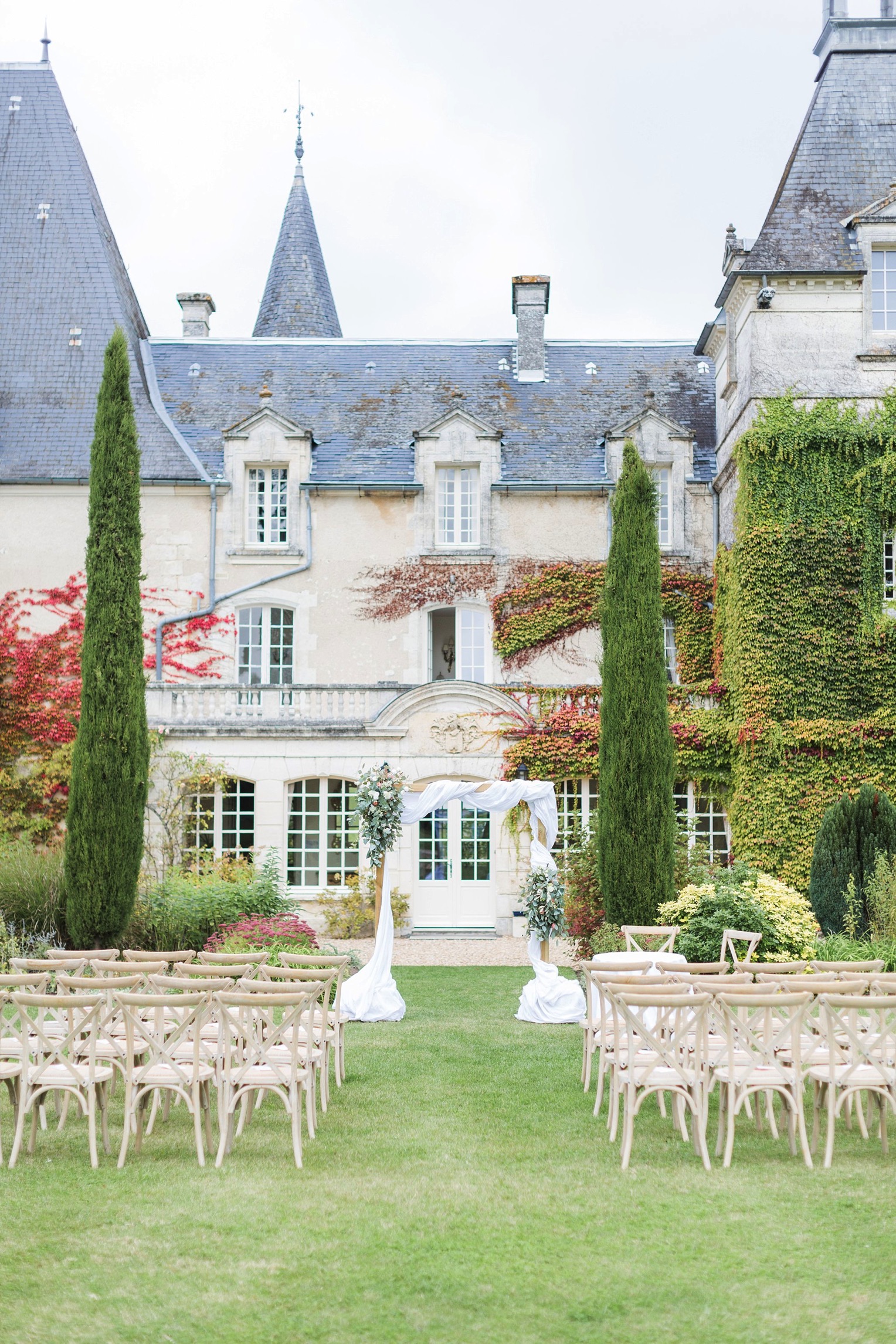 Chateau Charmant Wedding French Grey Photography74