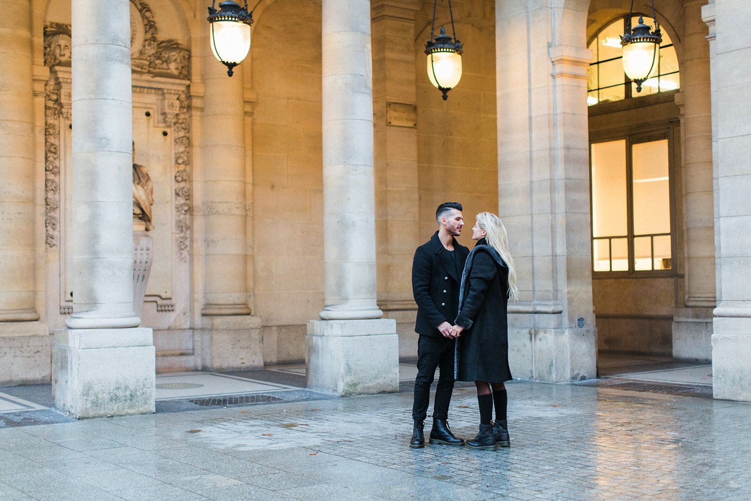 Proposal Eiffel Tower French Grey Photography Paris24