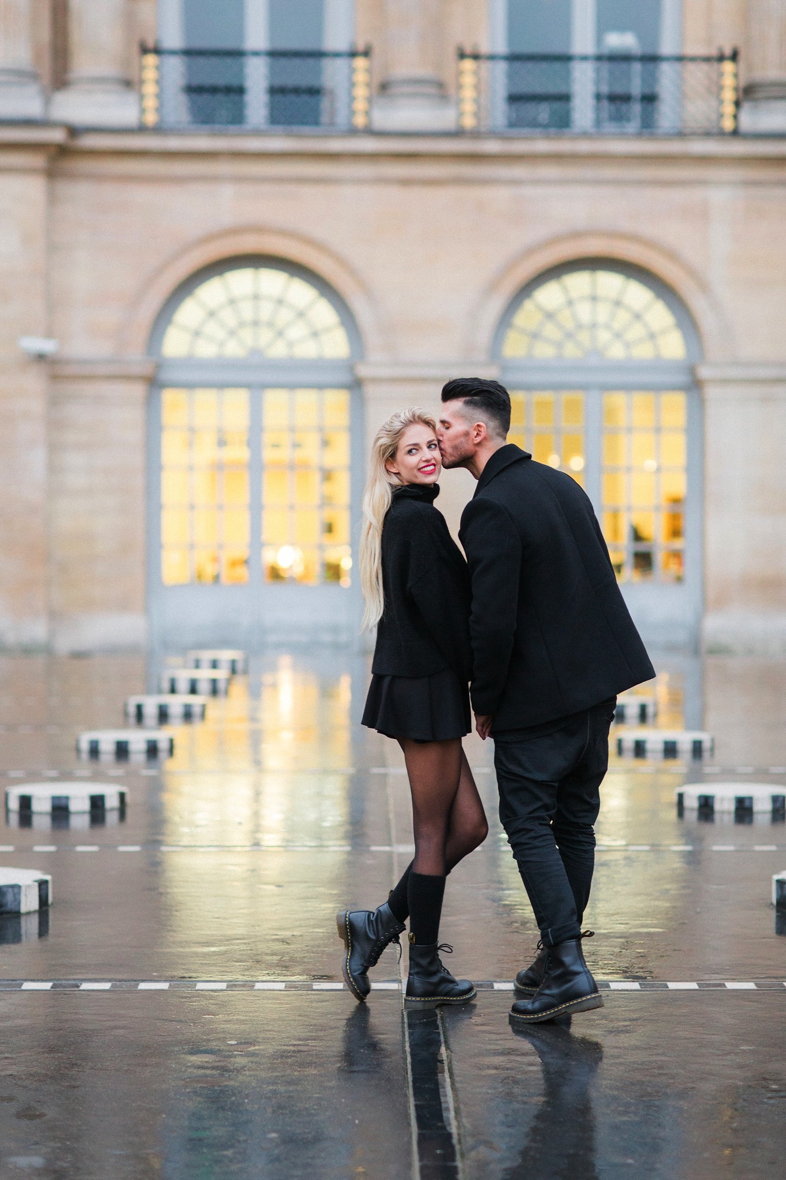 Proposal Eiffel Tower French Grey Photography Paris29