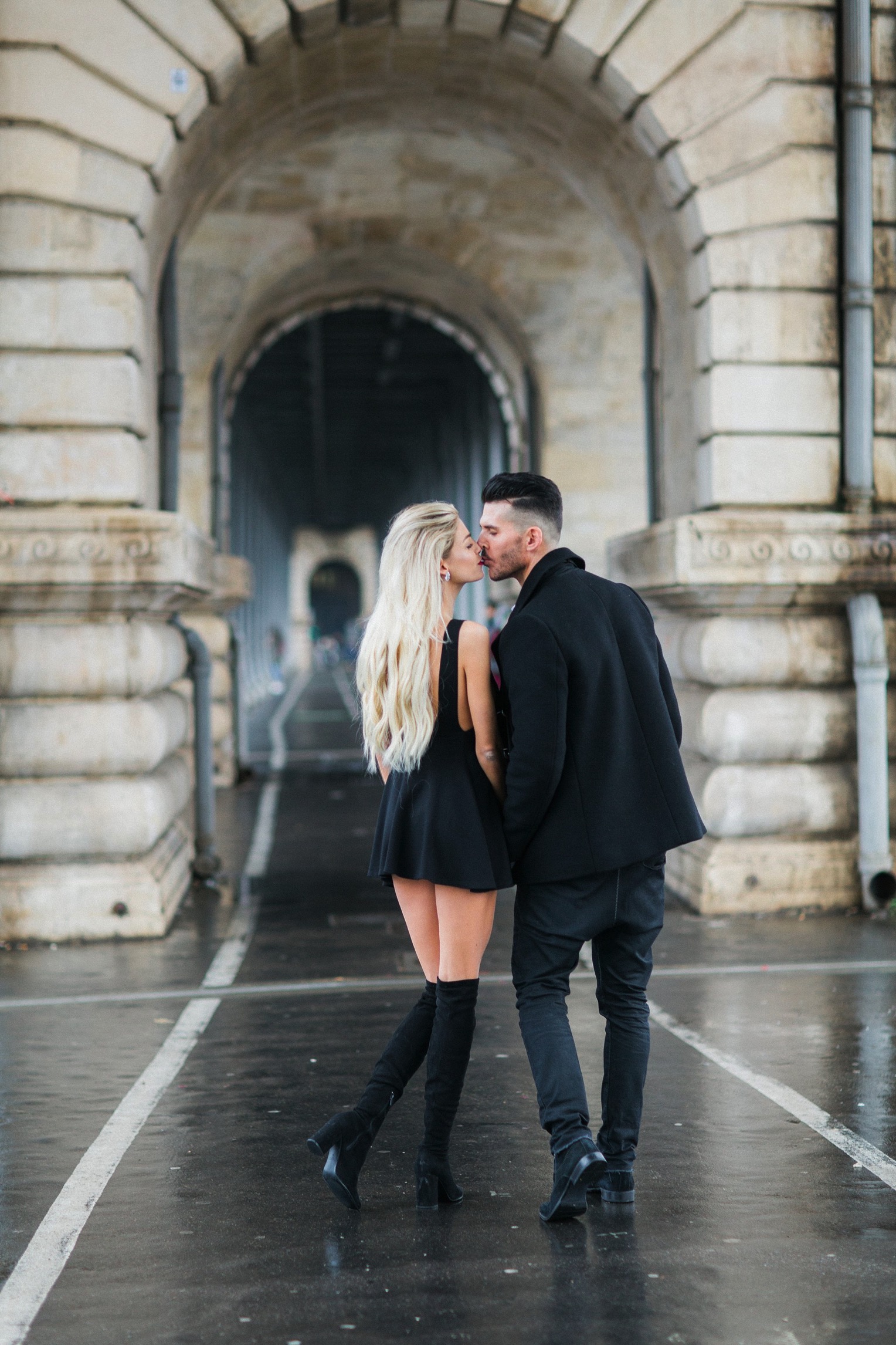 Proposal Eiffel Tower French Grey Photography Paris9