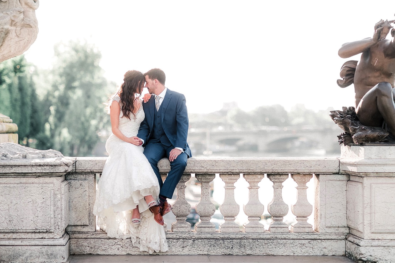 Paris elopement engagement wedding photographer romantic Louvre France best professional intimate Eiffel Tower fine art film natural light