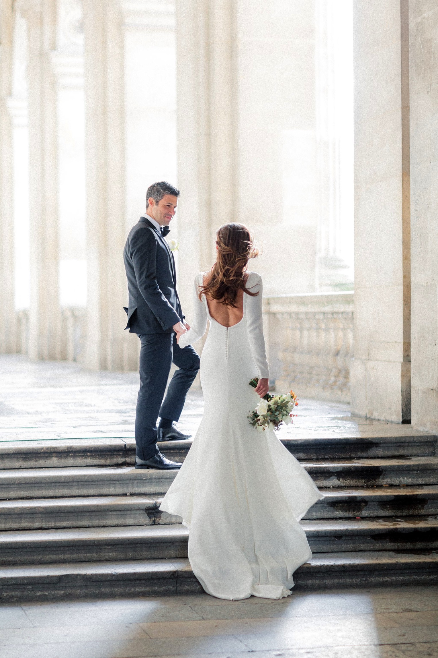 A winter wedding in the heart of Paris | French Grey Photography