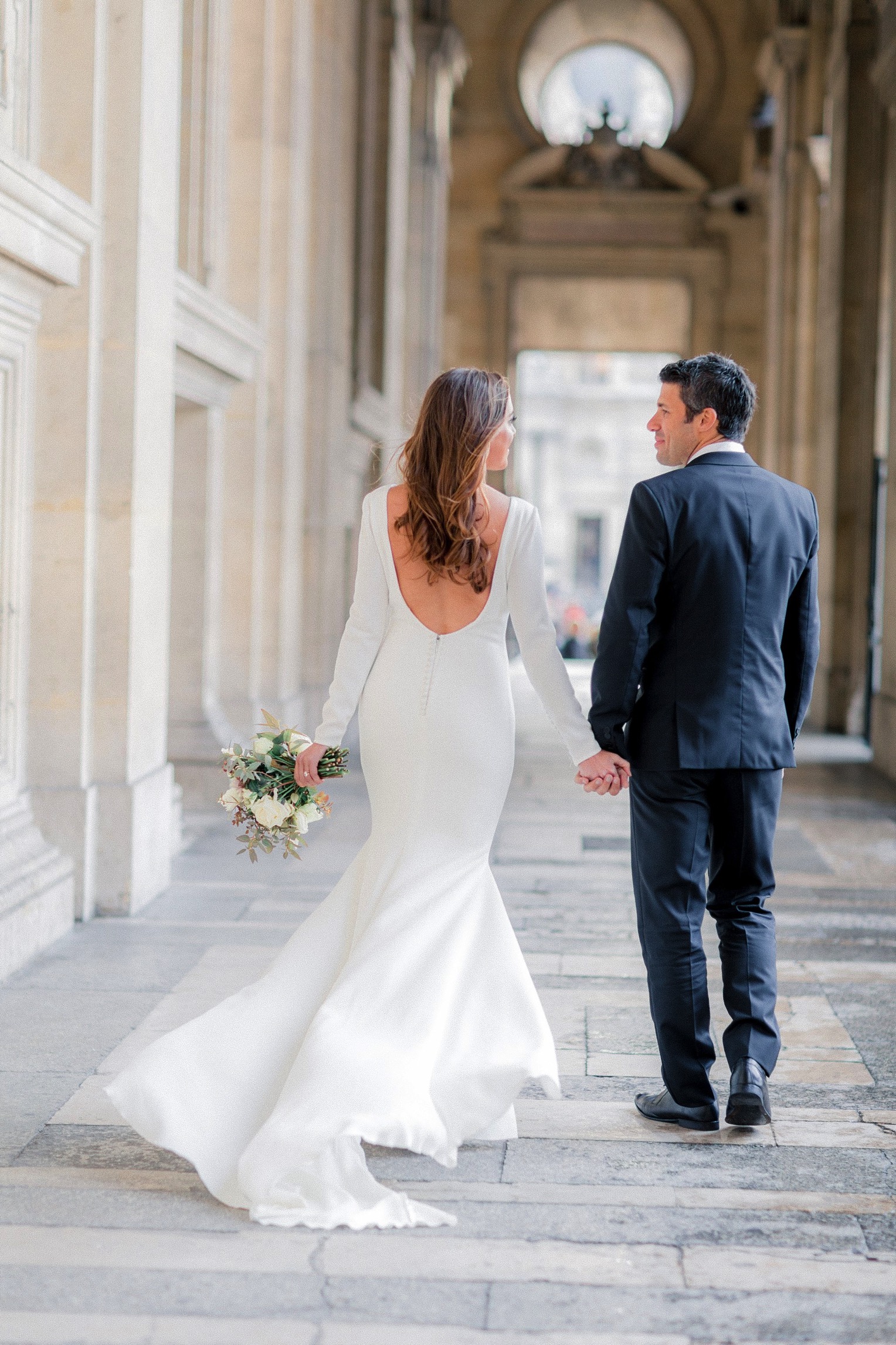A winter wedding in the heart of Paris | French Grey Photography
