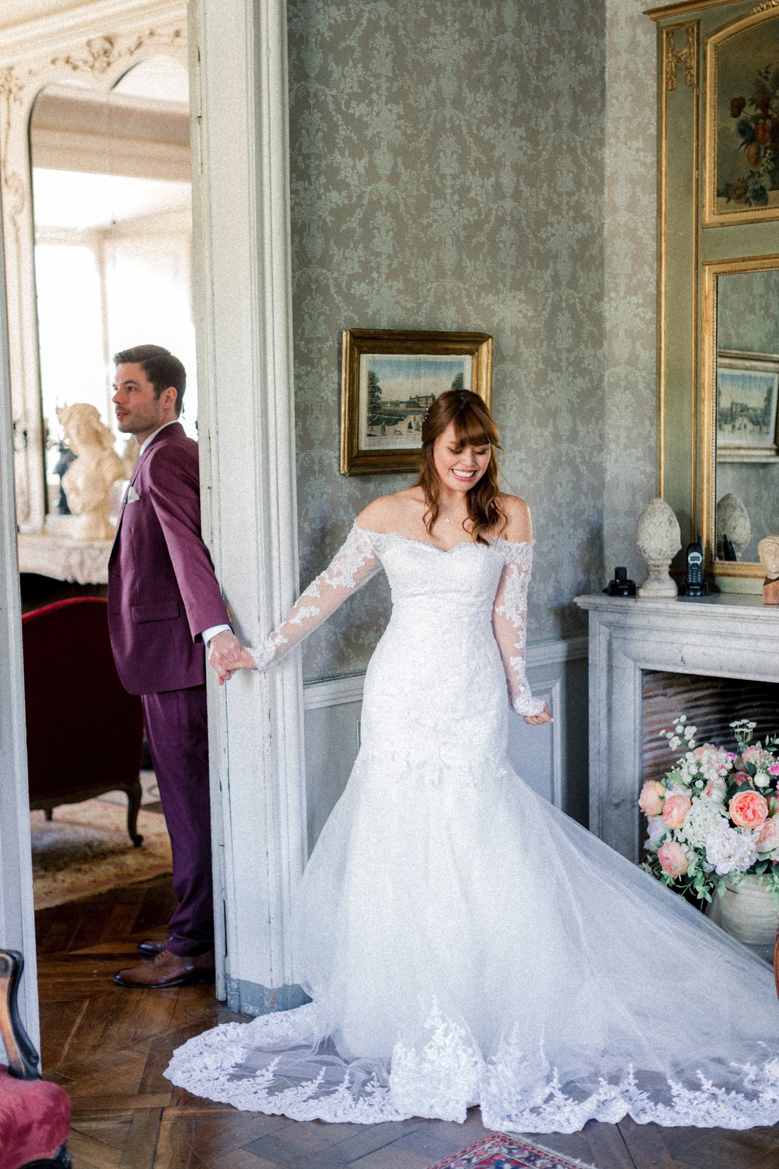 Wedding Château de Vallery French Grey Photography21