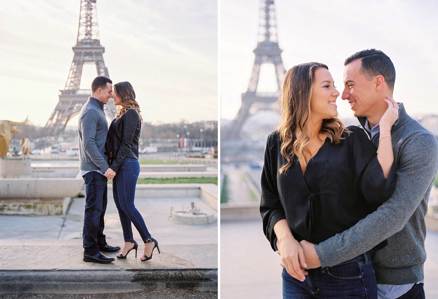 Paris Engagement Film French Grey Photography10