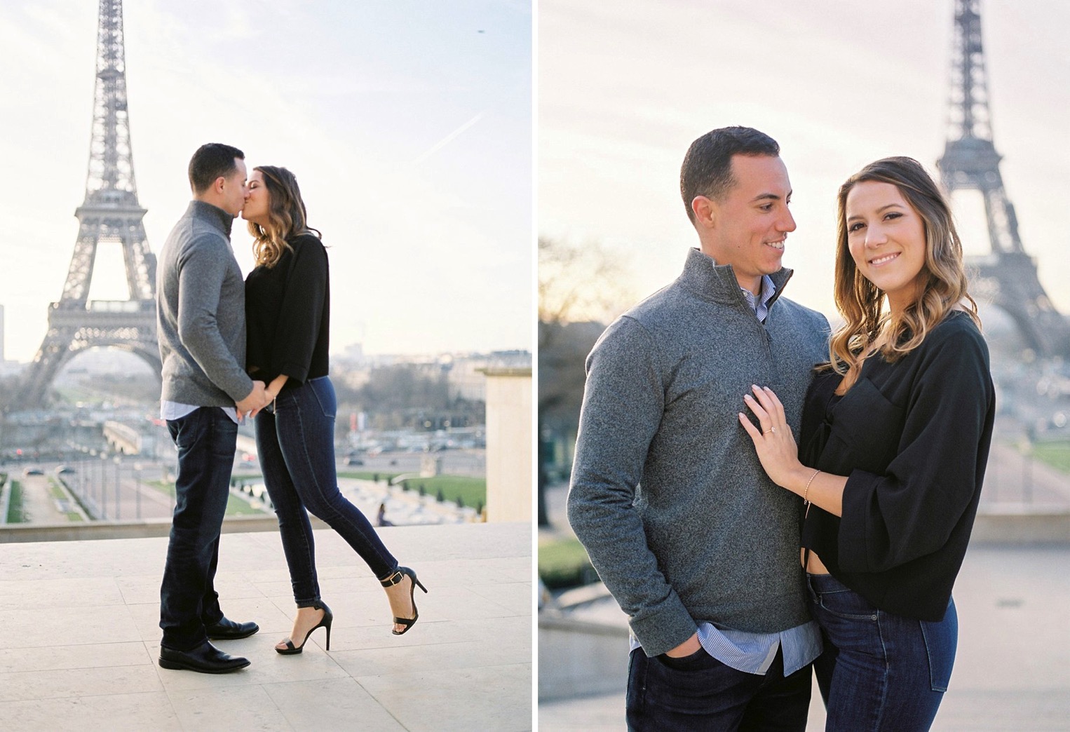 Paris Engagement Film French Grey Photography14