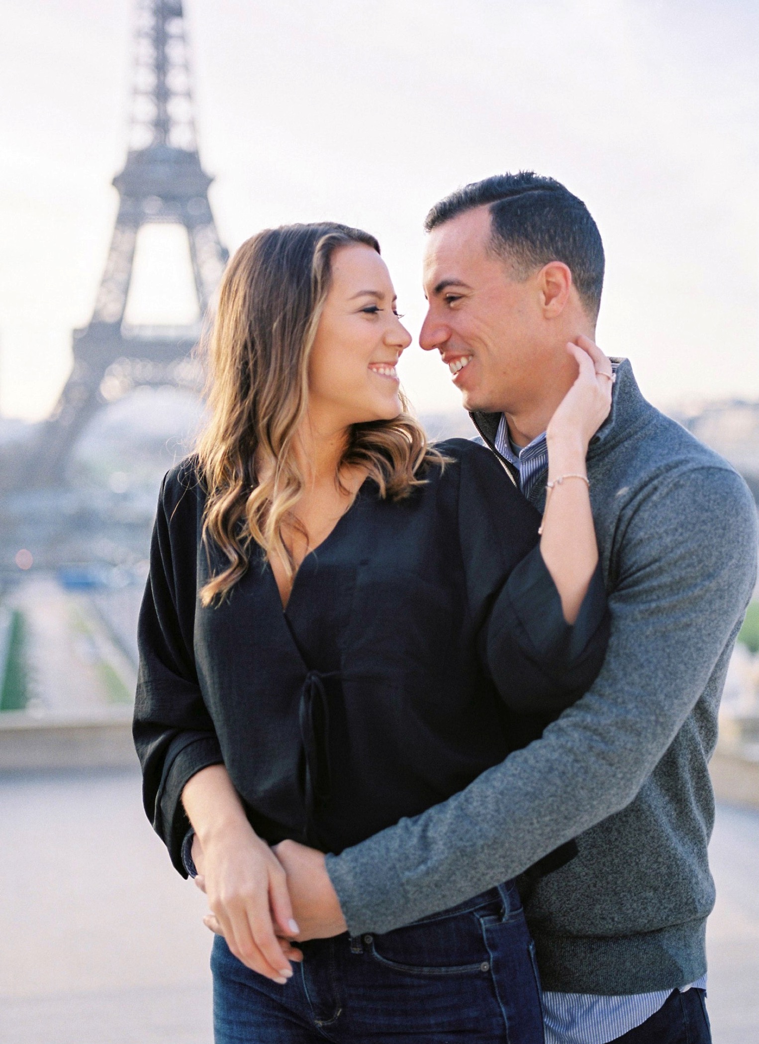 Paris Engagement Film French Grey Photography16