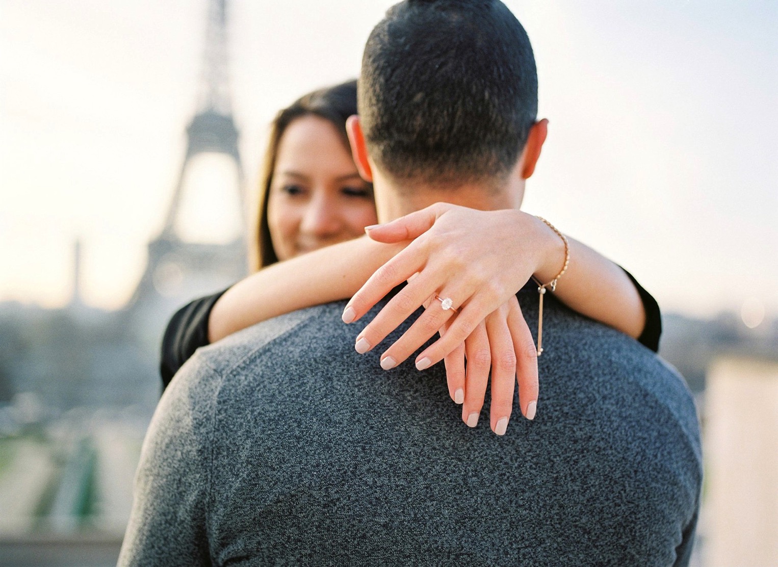 Paris Engagement Film French Grey Photography18