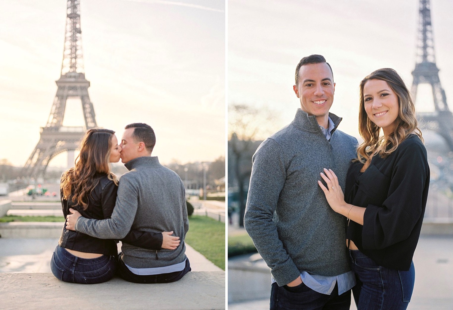Paris Engagement Film French Grey Photography2