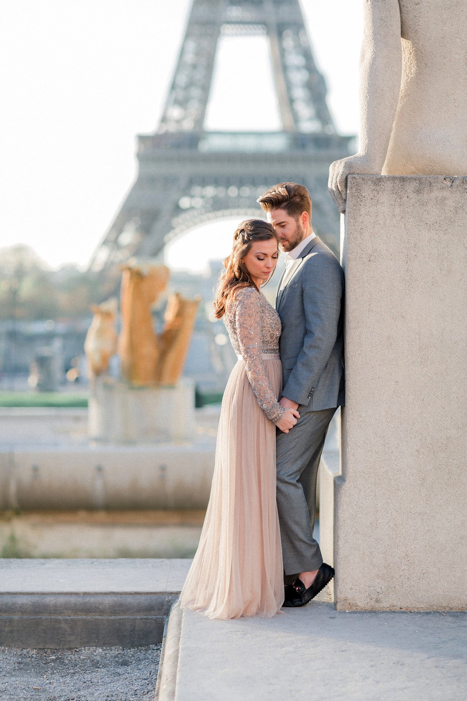 Paris Engagement French Grey Photography12