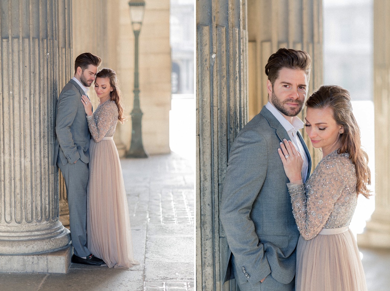 Paris Engagement French Grey Photography40