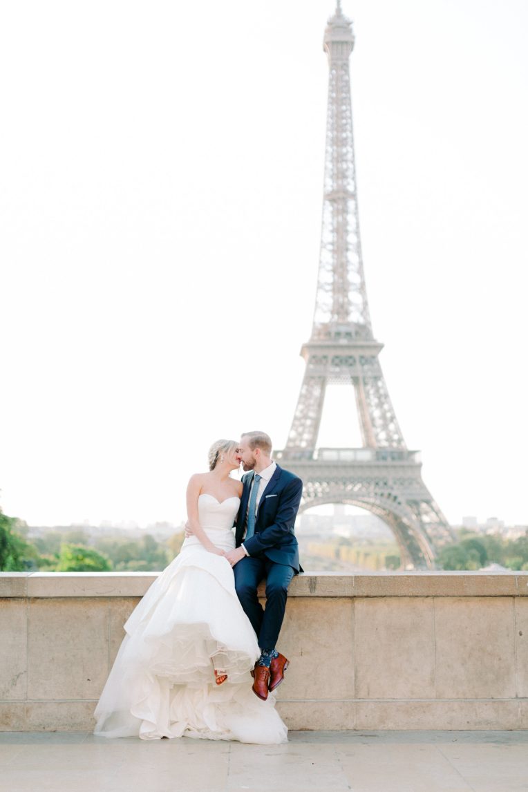 Paris wedding photographer romantic Louvre France best professional intimate Eiffel Tower fine art film natural light film elopement