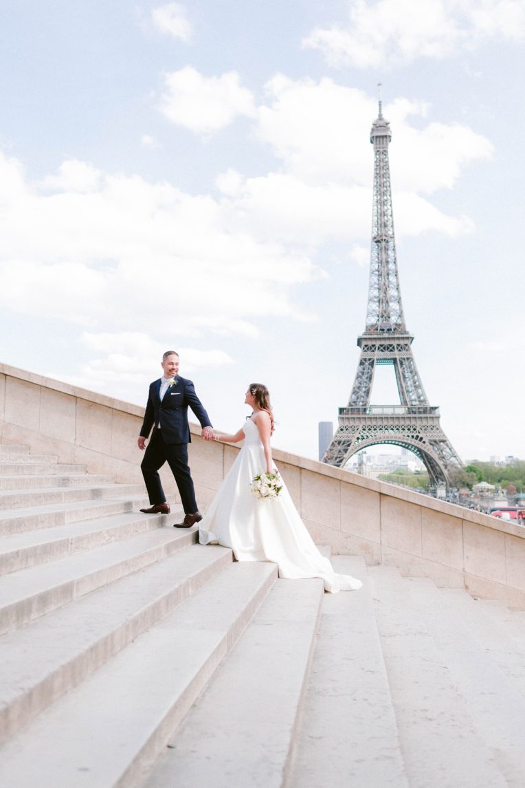 Paris wedding Maison des Polytechniciens photographer romantic Louvre France best professional intimate Eiffel Tower fine art film natural light film elopement