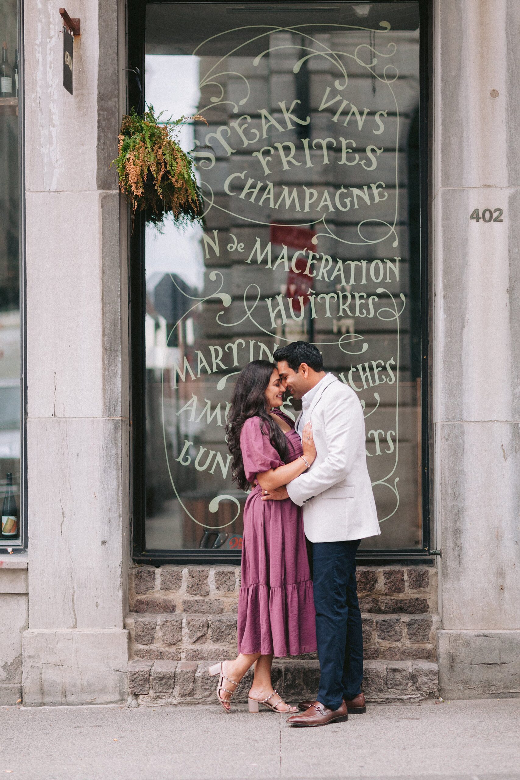 From Montreal, with love: A glimpse of their engagement journey.