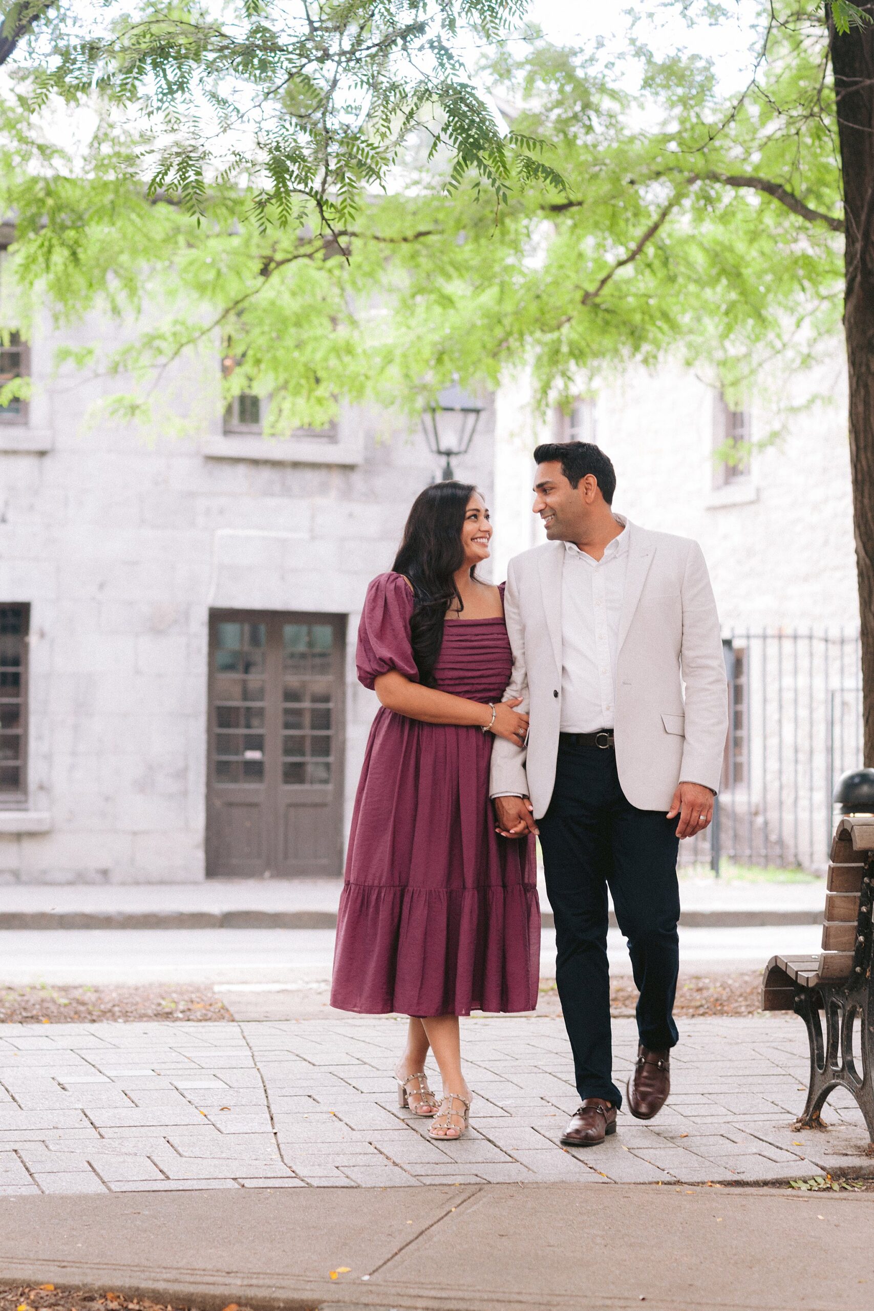 From Montreal, with love: Their captivating engagement journey