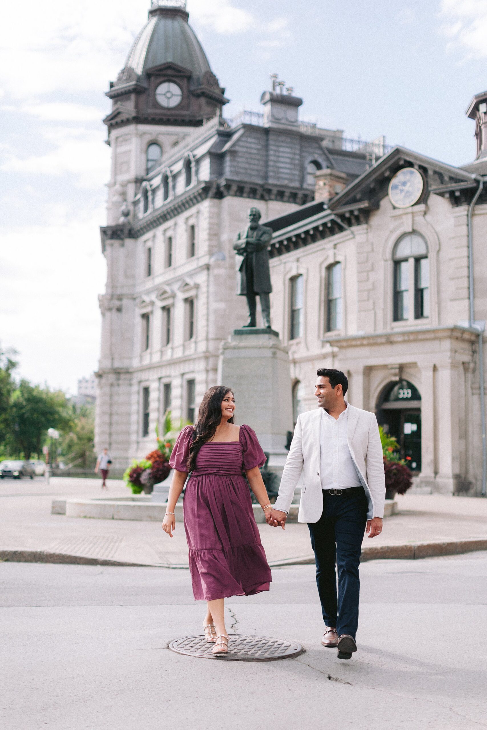 Montreal's love story beautifully documented through these engagement photos
