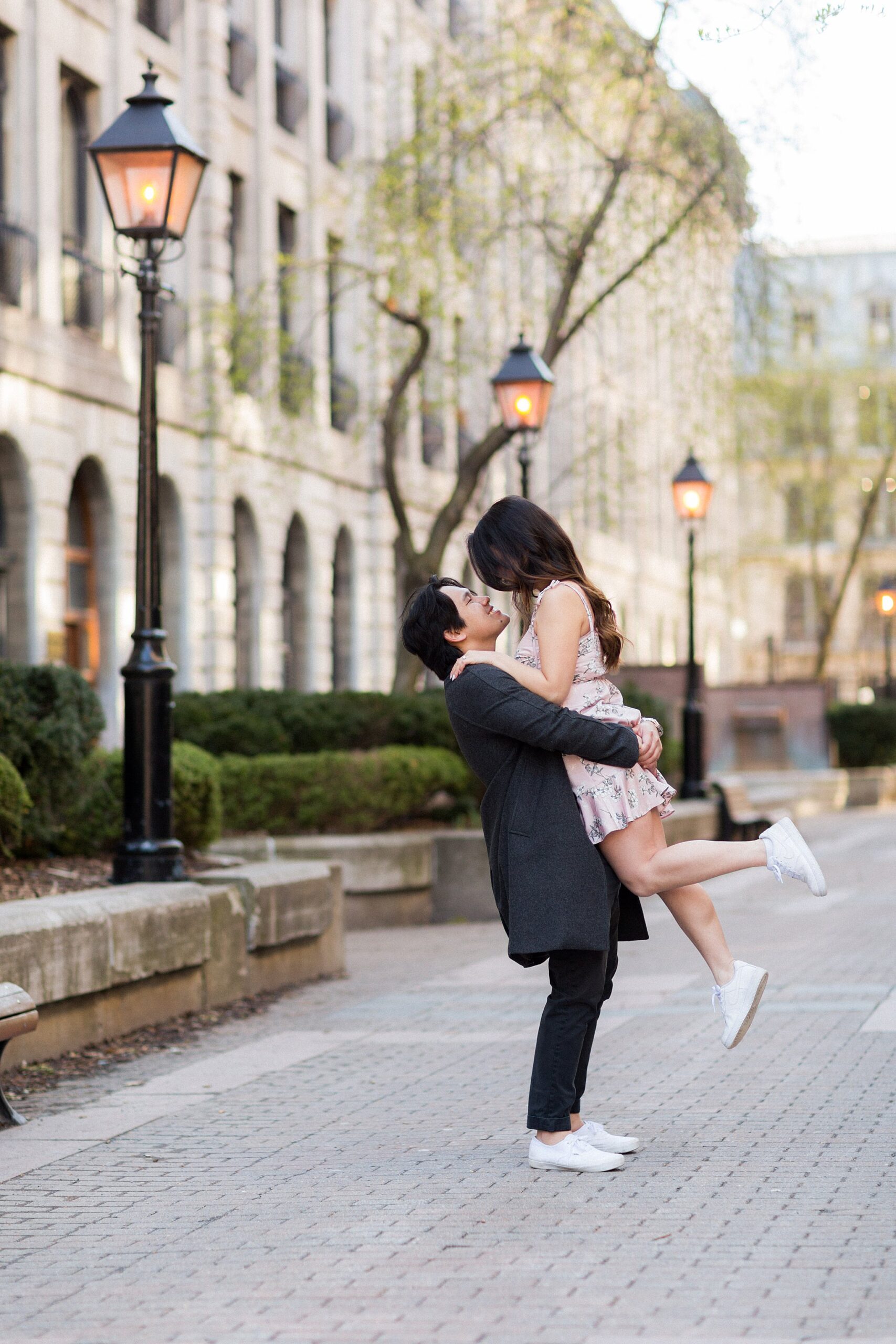 Montreal proposal photography with emotional moments