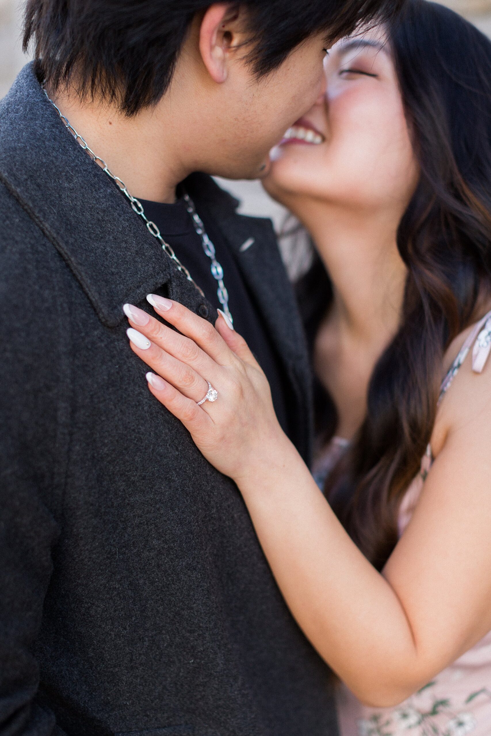 Couple’s engagement session in Montreal captured by photographer